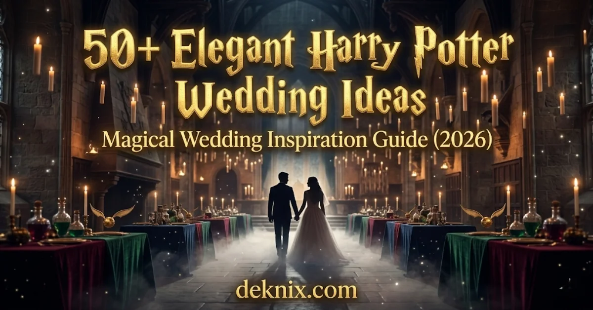 Elegant Harry Potter Wedding Ideas