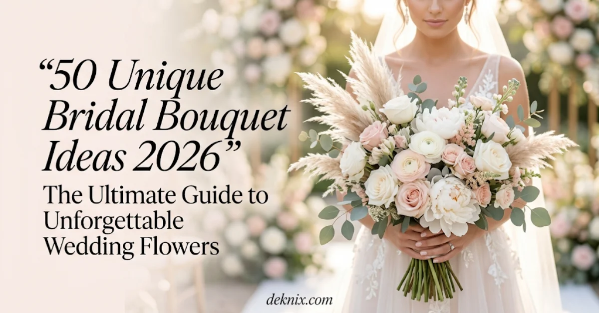 unique bridal bouquet ideas